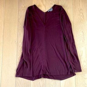 Vince, plum, lightweight crew